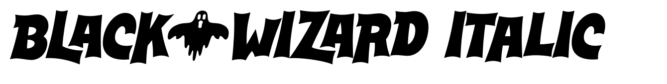 Black Wizard Italic